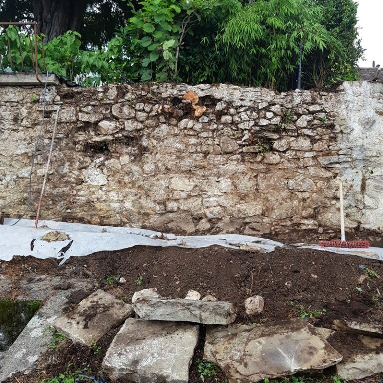 Réparation de murs en pierre