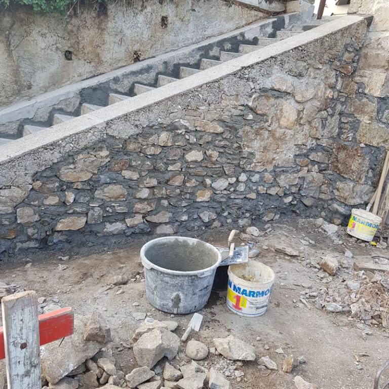 Réparation de murs en pierre