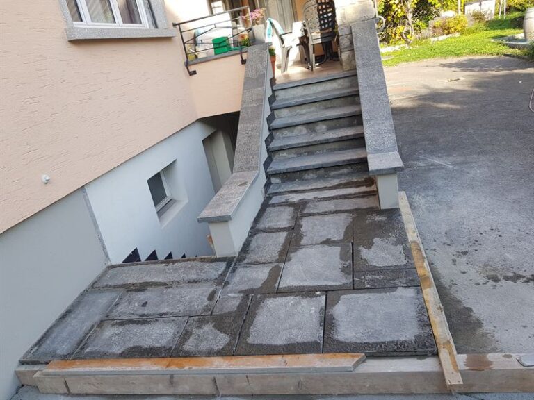 Rénovation de marche